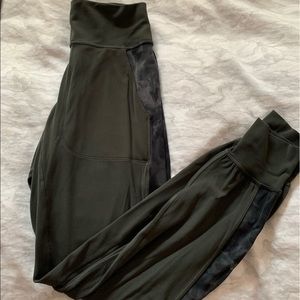 Lululemon Align Joggers Grey with Side Stripe